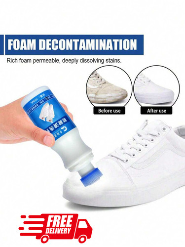 1pc waterless shoe cleaner - 1pc, &